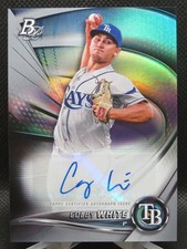 COLBY WHITE 2022 BOWMAN PLATINUM PROSPECT AUTO RAYS