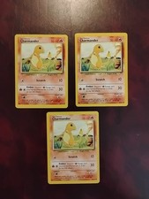 Pokemon TCG Charmander 46/102 Shadowless Base Set 3x Card Lot LP Condition