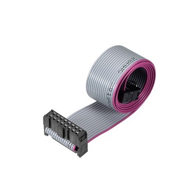 IDC Wire Flat Ribbon Cable FC/FC Connector A-type 16Pin 2.54mm Pitch 50cm Long