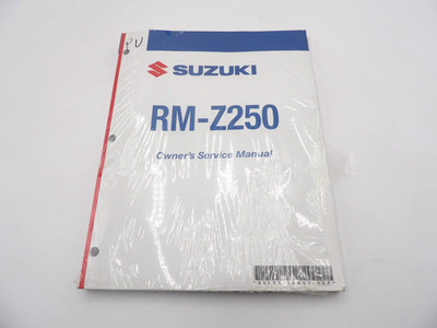 NOS Suzuki RM-Z250 RMZ250 2008 Genuine Owner's Manual 99011-10H51-03A