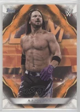 2019 Topps WWE Undisputed Orange 71/99 AJ Styles #2 0o5t