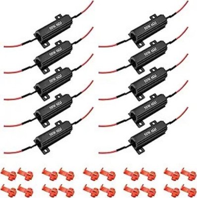 10Pcs Quality 50W 6ohm Load Resistors - Fix LED Turn Signal Blinker/Error Code (