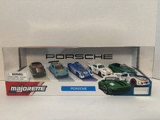 Majorette Porsche 1:64 Diecast 5-Pack Carrera RS 2.7 911 GT3 Cup Unopened