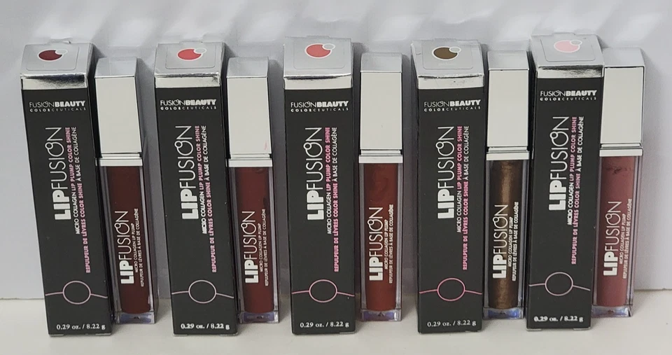 FUSION BEAUTY LIPFUSION Micro Collagen Lip Plump Color Shine 0.29 oz PICK SHADE - Image 3 of 3