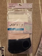 NEW Jockey Generation Girls 3 Pack Seamfree Microfiber Bikini Size XL 14-16
