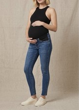 Hudson Nico Maternity Jean Women Sz 29 Side Panel Stretch Skinny Casual Everyday