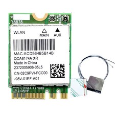 For Atheros QCNFA364A QCA6174A M.2 867Mbps 802.11AC Dual Band WiFi Network Card