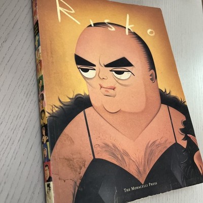 Risko Book Monacelli Press Graydon Carter 2000 Caricaturist Pop Culture Art FLAW