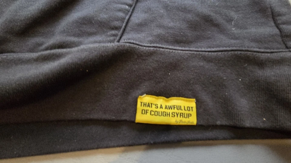 That's A A A Awful Lot Of Cough Syrop San Valentín sudadera con capucha de Desto Dubb para hombre XL Foto 4 de 4