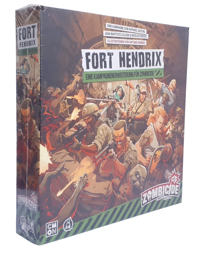 Zombicide zweite Edition Fort Hendrix Erweiterung Deutsch NEU - Bild 2 von 4