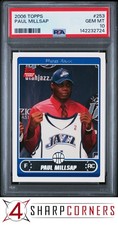 2006 TOPPS #253 PAUL MILLSAP RC PSA 10