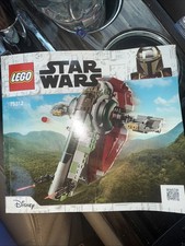 Lego Instructions Manual Star Wars Boba Fett’s Starship (75312)  **Manual Only**