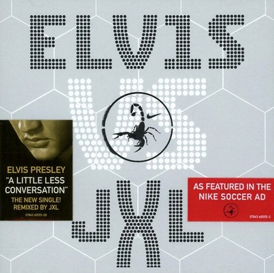 Elvis Presley vs. Junkie XL - A Little Less Conversation (CD, Single) (Very Good