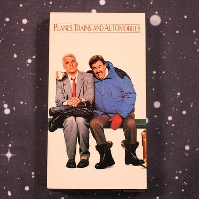 Planes, Trains and Automobiles (VHS, 1987) 1990 Release-John Candy, Steve Martin