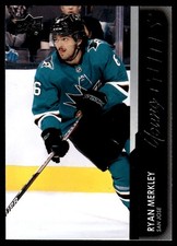 2021-22 Upper Deck Young Guns Acetate 2021-22 Update Ryan Merkley San Jose
