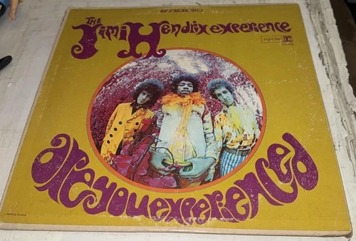 Vintage Jimi Hendrix Experience Vinyl Record Are You Experienced Album 1967 LP