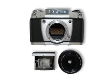 Exakta Exa 1a Meyer-Optik G rlitz 30mm F3.5 Lydith And Viewfinder Untested 