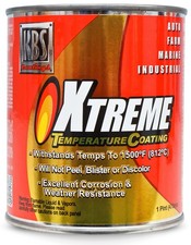 KBS Coatings 65310 Flame Blue Xtreme Temp Coating - 1 Pint, 16 Fl Oz