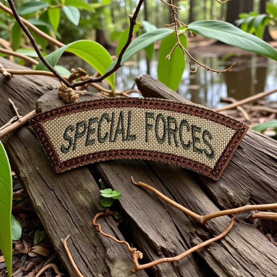 Special Forces Arc Tactical Rocker Embroidery Patch 3.60