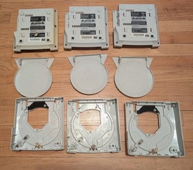 Huge Sega Dreamcast Console Parts Lot (Shell, Disc Drive, Motherboard, PSU)