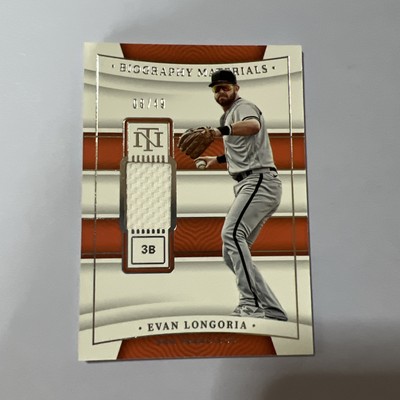 Evan Longoria 2022 Panini National Treasures /49 San Francisco Giants Game Used