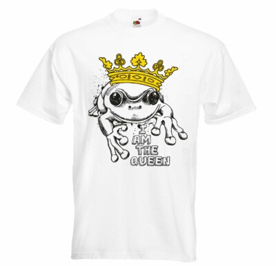 T-Shirt I AM THE QUEEN LIFESTYLE FASHION STREET WEAR HIPHOP LEGENDARY SALSA