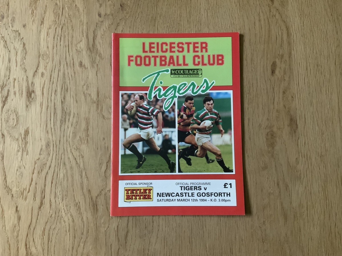 Leicester Tigers RFC v Newcastle Gosforth RFC 1993/94 Courage
