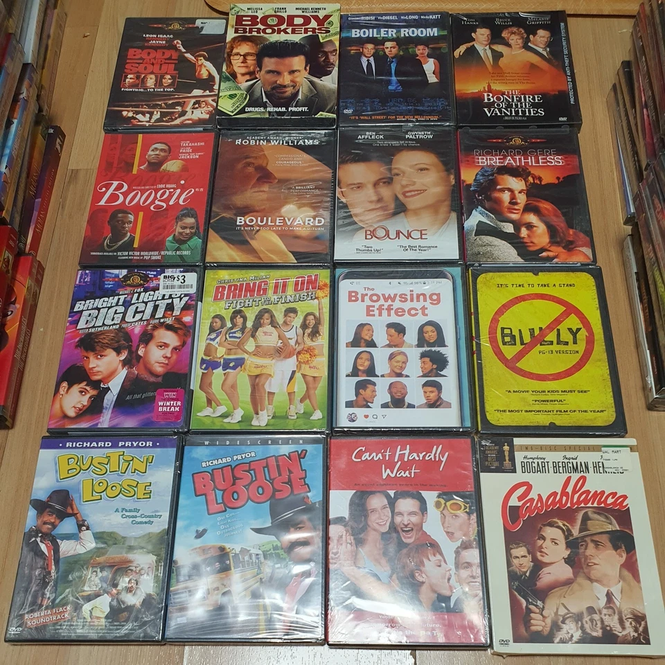 SEALED NEW Classic, Drama, Comedy, Animation DVDs A thru L - $3 Buy more to save Foto 4 de 4