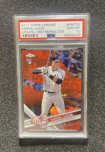 Aaron Judge 2017 Topps Chrome Aaron Judge Refractor