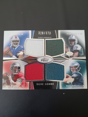 Geno Smith Matt Barkley Mike Glennon Ej Manuel Quad Combo Topps /373 2013 Rookie