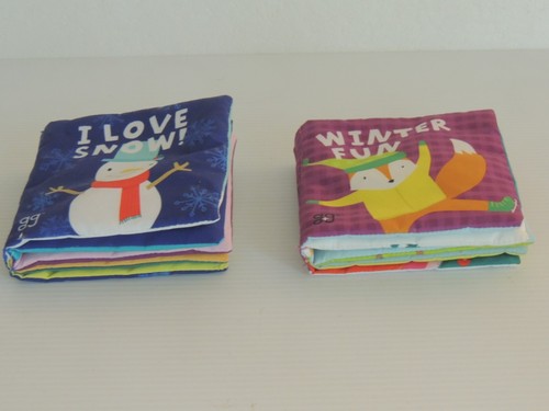 Giggle & Grow By Bendon Winter Fun Crinkle Book= I LOVE SNOW TWO BOOKS - Picture 10 of 10