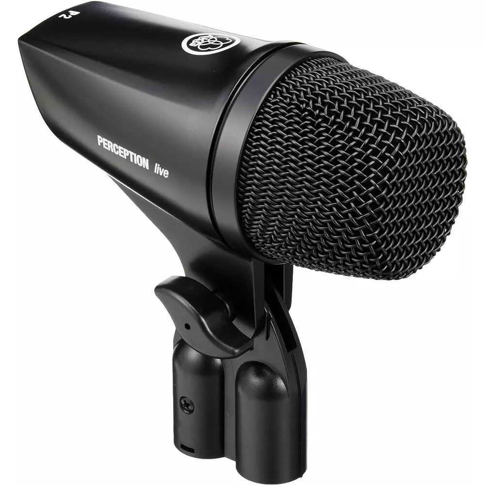 AKG P2 microfono dinamico pattern polare cardioide per strumenti con supporto