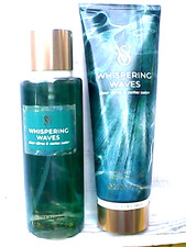 Victoria's Secret VS Whispering Waves Fragrance Mist Body Spray  Lotion Set