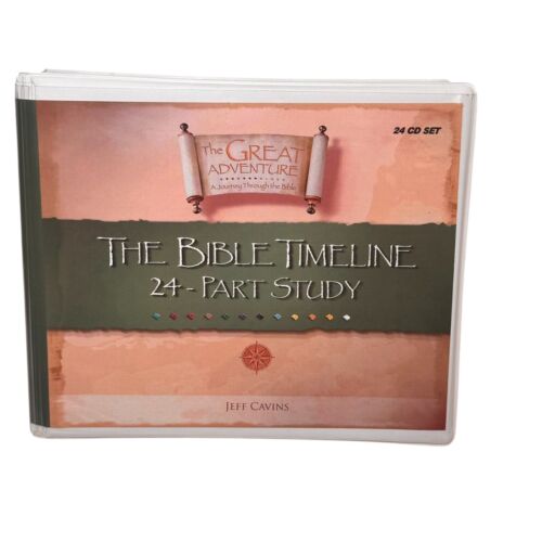 The Great Adventure THE BIBLE TIMELINE Seminar Jeff Cavins 24 CD Set