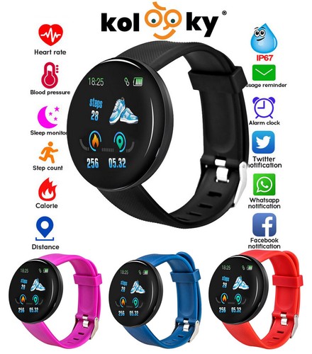 Smart Orologio Per Sport Attività Localizzatore Bluetooth IPHONE Android  Passo | eBay
