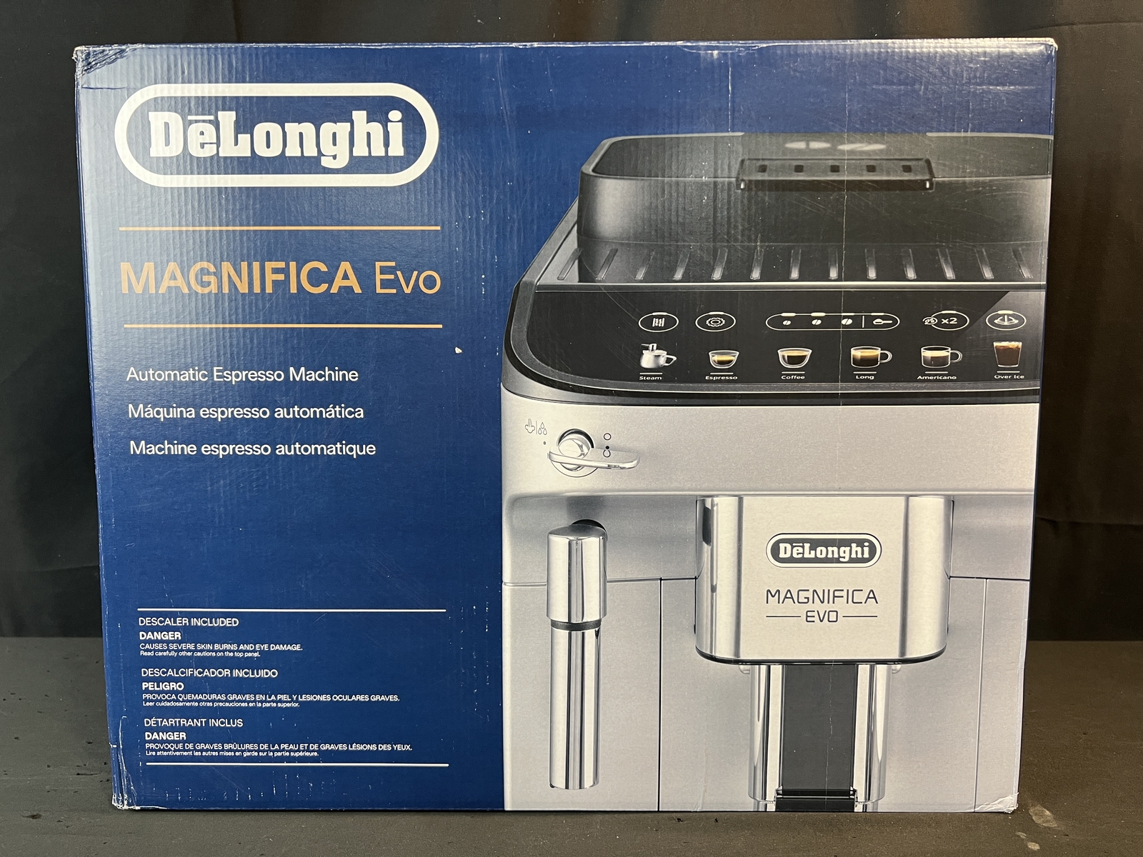 DeLonghi ECAM29043SB Magnifica Evo Coffee & Espresso Machine Silver New