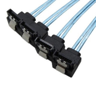 5x high Speed SATA III 6Gbps 7 Pin SATA to SATA Server Hard Disk Data kabel 1M
