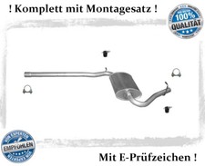 Mittelschalldämpfer Audi A4 (B6, B7) 1.6 Stufenheck, Avant Auspuff Montagesatz