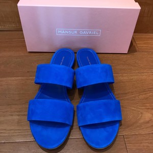 royal blue flat sandals