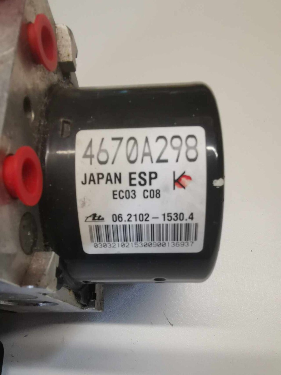 アブ MITSUBISHI ASX ABS PUMP 4670A298 06.2102-1530.4 06.2109-5714.3