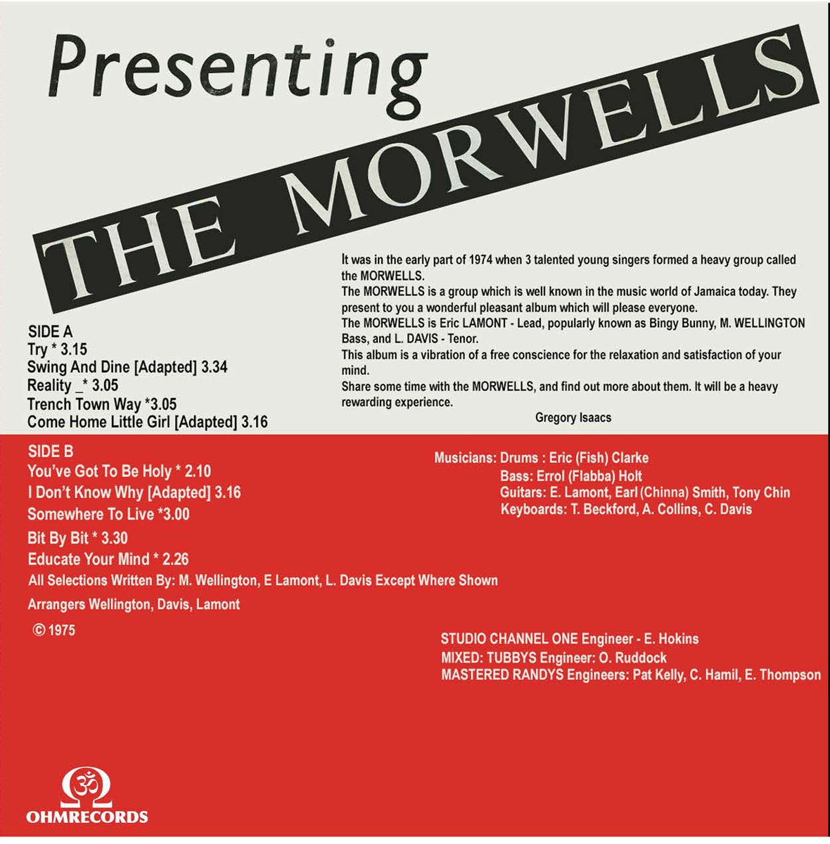 英7” Morwells Let Me Remind You NONE Morwell Esq. /00080 Morwell Esq. | Discogs
