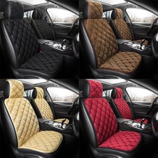 Universal Warm Plush Cotton Front And Rear Car Seat Cover Cushion Protectors Universal Warm Plush Cotton Front And Rear Car Seat Cover Cushion Protectors
