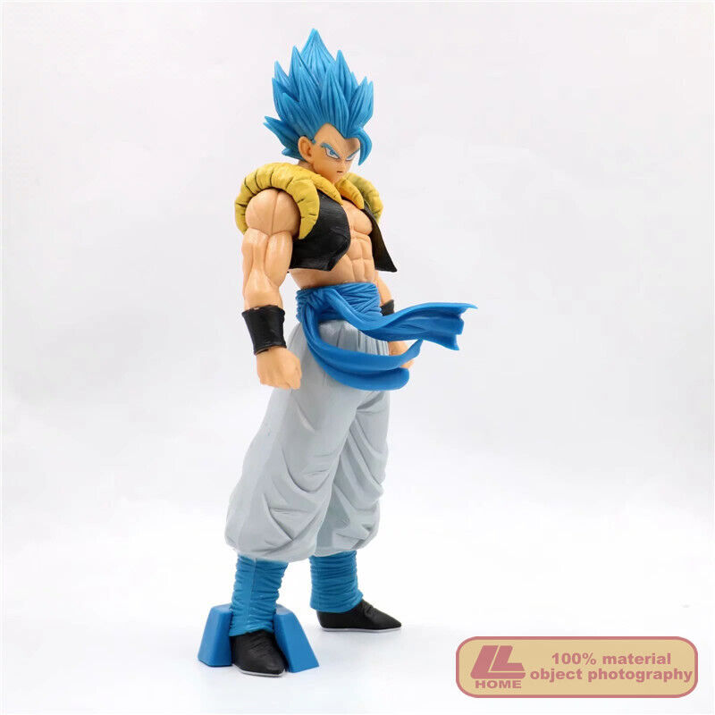 New Dragon Ball Z Anime Action Figure Super Saiyan Blue Gogeta statue model  toys