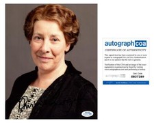 Phyllis Logan "Downton Abbey" AUTOGRAPH Signed 'Mrs. Hughes' 8x10 Photo ACOA
