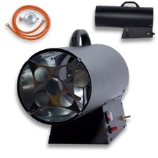 Canon à chaleur au gaz FUXTEC GH33 33 kW puissance de chauffage IMPORT ALLEMAGNE