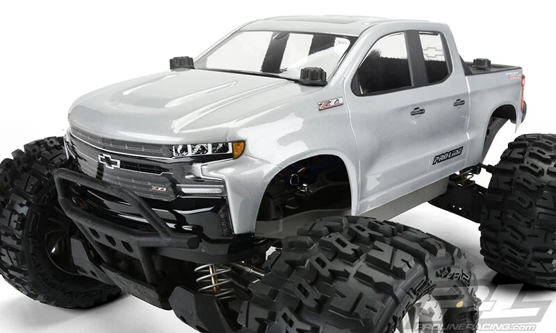 Pro-Line 3506-00 2019 Chevy Silverado Z71 Trail Boss Clear Body : Stampede 4x4 - Image 4 of 4