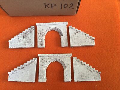 OO/HO Scale Storm Drain / Durchlass Set Beton Typ vorlackiert KP102