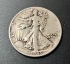 1943 Walking Liberty 90% Silver Half Dollar. #79. Circulated