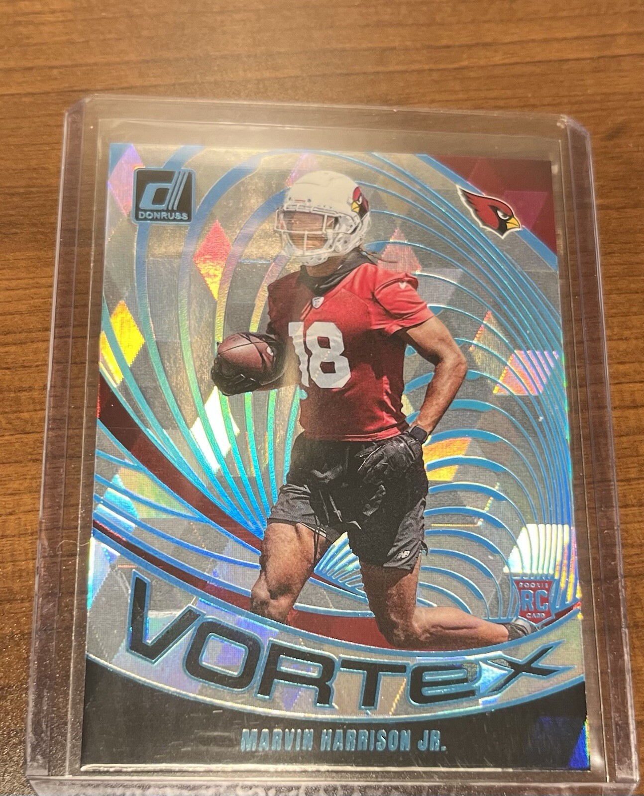 2024 Panini Donruss -  Marvin Harrison JR. Vortex RC Cubic #VOR-MHJ  /50