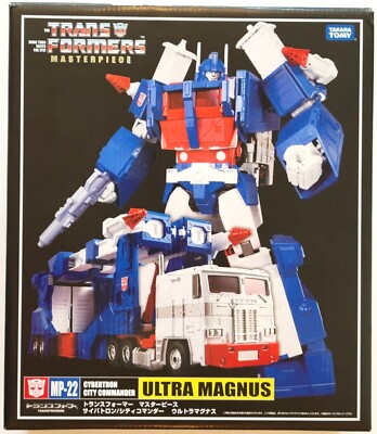 Transformers Masterpiece MP-22 Ultra Magnus + Coin Takara Tomy US